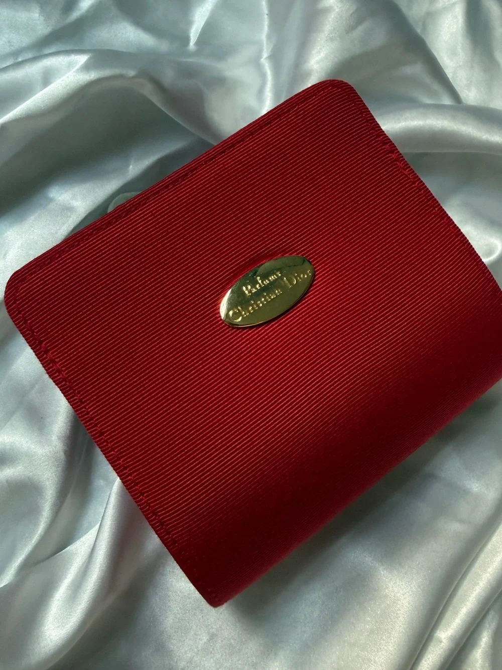 Vintage authentic Perfume Christian Dior bag/pouch
